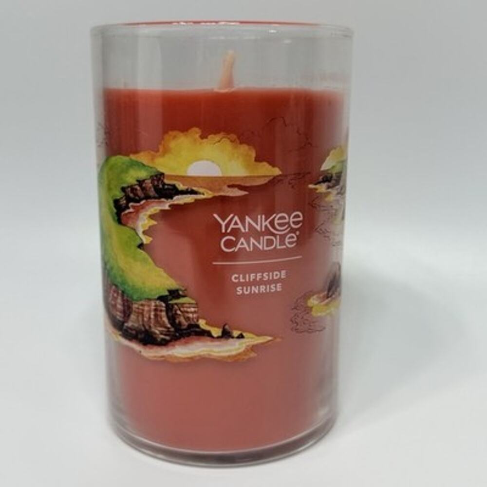 NEW Yankee Candle CLIFFSIDE SUNRISE Signature Large Jar 20 oz. Double Wick